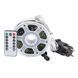 Гирлянда роса на пульте 200 метров на 2000 led светодиодов капля зеленый провод белая lg-2000L200MGW фото 1