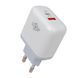 Зарядка для телефона LP 45W (Type-C+USB) QC + кабель (Type-C to Type-C) 45WCH lp-LP30321 фото 1