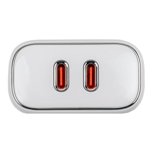Зарядка для телефону LP 35W (Type-C + Type-C) PD + кабель (Type C to Lightning) 35WCH lp-LP30322 фото