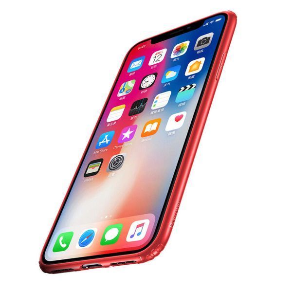 Чохол Baseus для iPhone X/X Soft Case Red (WIAPIPHX-SJ09) lp-LP16458 фото