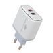 Зарядка для телефону LP 35W (Type-C + Type-C) PD + кабель (Type C to Lightning) 35WCH lp-LP30322 фото 1