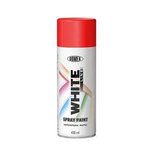 Аероз.балон DOMEX WHITE LINE грунт червоний 103 400мл PLX-WL103 фото