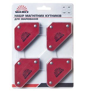 Набір магнітних кутників для зварювання Стріла Vitals WMS 4шт amt-140923 фото