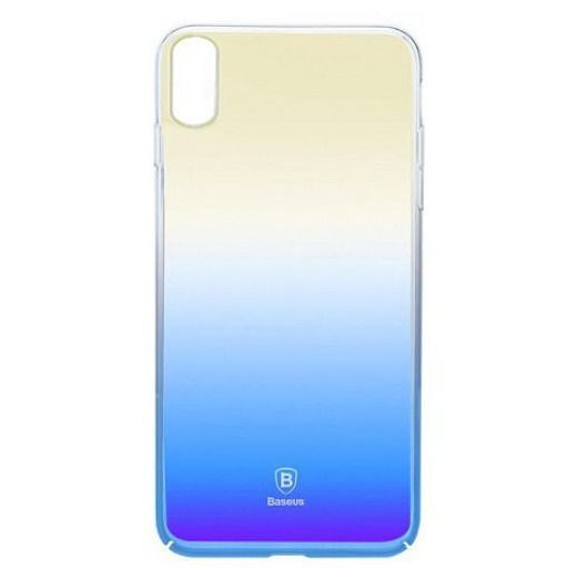 Чохол Baseus для iPhone X/Xs Glaze blue (WIAPIPHX-GC03) lp-LP16460 фото