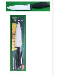 Ніж керамічний Ardesto Fresh 27,5 см. (лезо 15 см.), чорний vt-AR2127CB фото