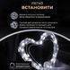 Гирлянда роса 10 метров USB на 100 led светодиодов капля на зеленой проволоке белая lg-USB100L10MGW фото 4