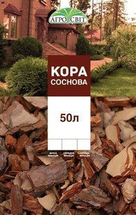 Кора сосновая (средняя фракция), 50 л 0003 фото