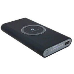 Павербанк 10000 mAh, универсальное зарядное устройство с беспроводной зарядкой 0300 фото