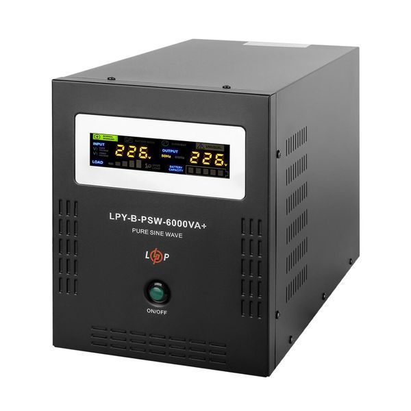ДБЖ з правильною синусоїдою 48V LPY-B-PSW-6000VA+(4200Вт)10A/20A lp-LP6615 фото