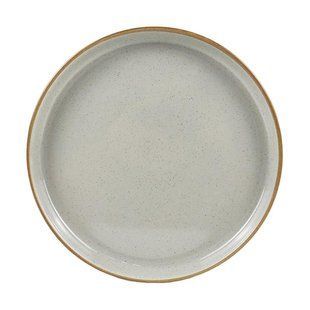 Тарілка десертна Ardesto Apulia, 20.3см, кераміка, сірий vt-AR2920AG фото