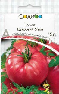 Томат Цукровий бізон, 0,1 г, Садиба 1454 фото