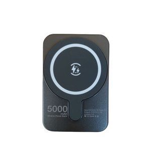 Зарядний пристрій Power Bank Wireless Magnetic з безпровідною зарядкою, 5000 mAh 0302 фото