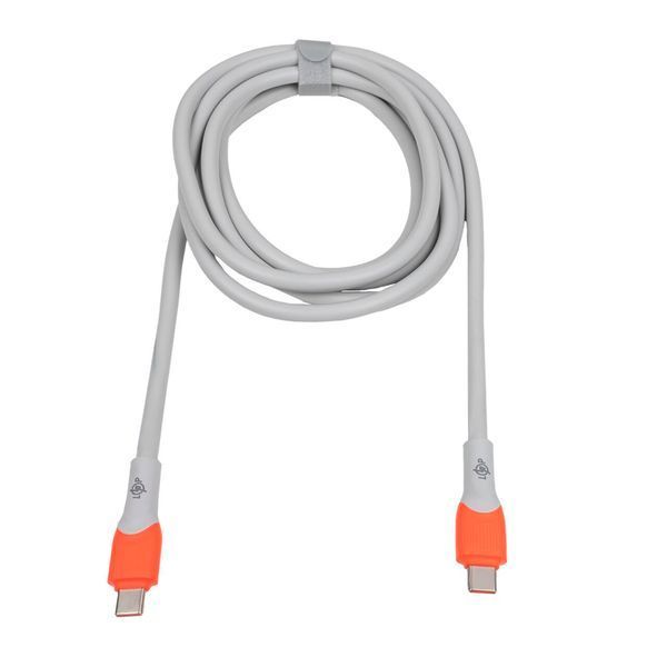 Кабель (шнур) LP USB Type-C to USB Type-C 2.4A 100W зі швидкою зарядкою (PD) 2м C1001MC lp-LP30334 фото