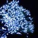Гирлянда Конский хвост Мишура 1200 LED 20 нитей 2 м зеленая, белый Garlando lg-D1200L2MGW фото 8