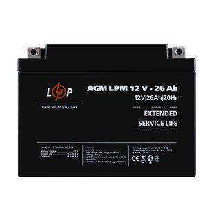 Акумулятор AGM LPM 12V - 26 Ah lp-LP42191 фото