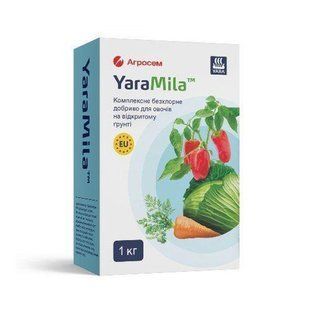 Комплексное бесхлорное удобрение для овощей на открытом грунте, Yara Mila, 1 кг 0202 фото