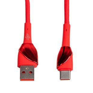 Кабель (шнур) LP USB 3.0 to USB Type-C 30W із швидкою зарядкою (QC) 1м C301FC lp-LP30335 фото