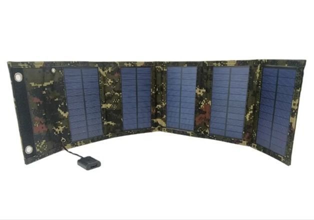 Портативная солнечная панель, USB зарядка 0303 фото