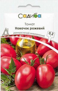 Томат Новачок рожевий, 0,2 г, Садиба 1088 фото