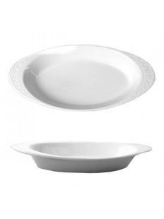 Блюдо овальне Helios HoReCa 260 мм глибоке vt-HR1198 фото