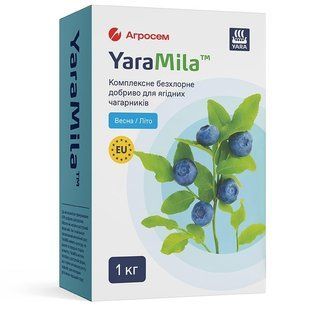 Комплексное бесхлорное удобрение для ягодных кустарников, Yara Mila, весна/лето, 1 кг 0387 фото