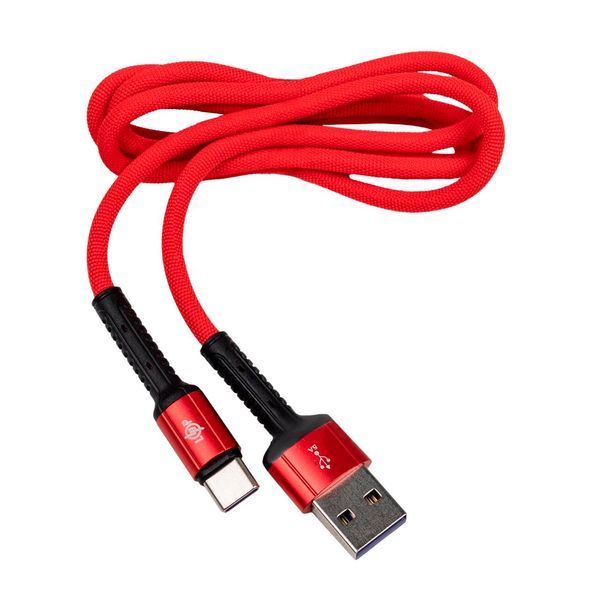 Кабель (шнур) LP USB 3.0 to USB Type-C 5A с быстрой зарядкой (QC) 1м LS63C-5A lp-LP30337 фото