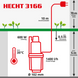 Насос вібраційний HECHT 3166 hc-HECHT3166 фото 4