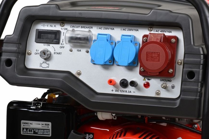 Генератор бензиновий трифазний HECHT GG 8000 hc-HECHTGG8000 фото