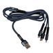 Кабель (шнур) LP 3 в 1 USB 3.0 to Type-C/Lightning/Micro-USB 1м (C20CM) lp-LP30339 фото 2