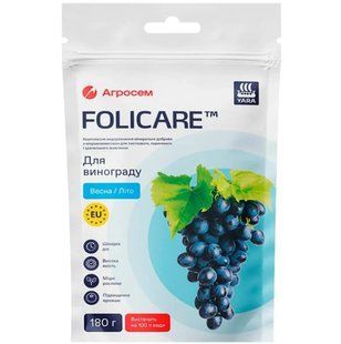 Yara Folicare минеральное удобрение для винограда, 180 г 0357 фото