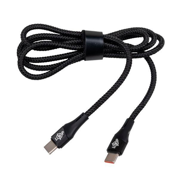 Кабель LP USB 3.0 Type-C to Type-C 100W зі швидкою зарядкою (PD) 1м C1001MC3 lp-LP30514 фото
