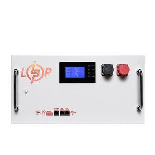 Акумулятор LP LiFePO4 51,2V - 230 Ah (11776Wh) (BMS SP 200A/100A) RM RS485/CAN LCD WH lp-LP37730 фото