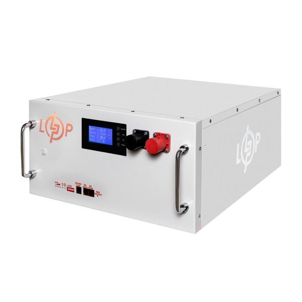 Акумулятор LP LiFePO4 51,2V - 230 Ah (11776Wh) (BMS SP 200A/100A) RM RS485/CAN LCD WH lp-LP37730 фото
