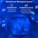 Гирлянда штора светодиодная GarlandoPro Роса 200LED 3х2м 10 линий 8 режимов гирлянда капля росы Синий lg-173302BL фото 6