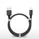 Магнітний зарядний кабель 3 в 1, Micro-USB Type-C Lightning, 0,9 м з магнітними кільцями 0308 фото 2