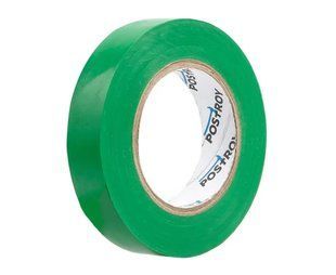 ПВХ Изоляционная лента POSTROY 50 м, зелёная Polax IT-50306 фото