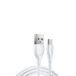 Кабель Remax Lesu Pro USB 2.0 to microUSB 2.1A 1M Белый (RC-160m-w) lp-LP20442 фото