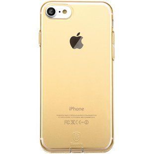 Чохол Baseus для iPhone SE 2020/8/7 Simple Pluggy Gold (ARAPIPH7-A0V) lp-LP16408 фото