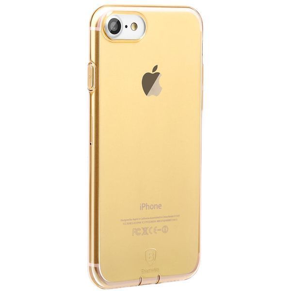 Чохол Baseus для iPhone SE 2020/8/7 Simple Pluggy Gold (ARAPIPH7-A0V) lp-LP16408 фото