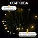 Гирлянда Конский хвост Мишура 1800 LED 20 нитей 3 м зеленая, желтый GarlandoPro lg-D1800L3MGY фото 3