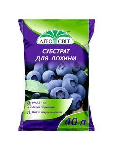 Субстрат торфяной для голубики, Агросвит, 40 л 0016 фото