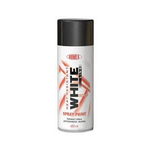 Аэрозольный баллон, DOMEX WHITE LINE, высокотемпературная, черная 122, 400 мл 2605611336 фото