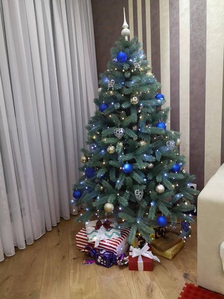 Лита ялинка Буковельська 1.80 м. блакитна xt-1485033713 фото