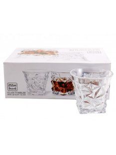 Набір склянок Glass Tumbler 255 мл 6 шт vt-BM309IC фото