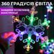 Гирлянда светодиодная штора GarlandoPro снежинка и звезда 12 фигур 3х1 м гирлянда звезда lg-1733061ML фото 4