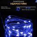 Гірлянда роса на пульті 50 метрів на 500 led світлодіодів крапля на зеленому дроті синя lg-500L50MGBL фото 3