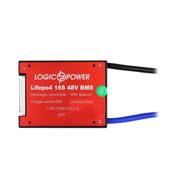BMS плата LP LiFePO4 48V 16S Dis 60A Ch 30A lp-LP15068 фото