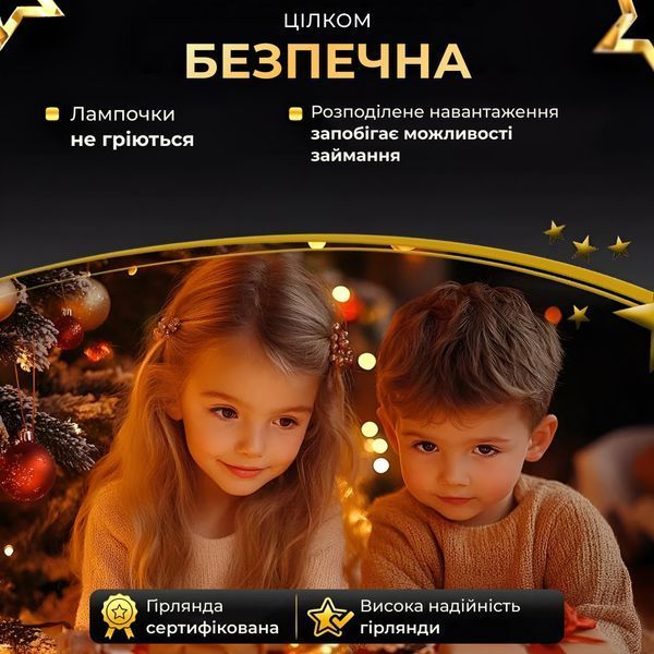 Гірлянда роса на пульті 50 метрів на 500 led світлодіодів крапля на зеленому дроті жовта lg-500L50MGY фото