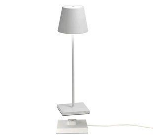 Led-лампа на акумуляторі з подвійним дном та двома способами зарядки 5200 mAh 3000 K USB-type-C 0652 фото