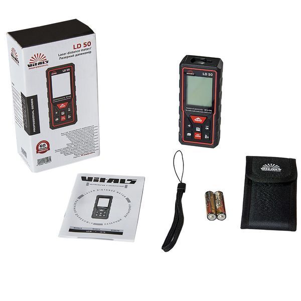 Лазерний далекомір Vitals Professional LD 50 amt-162517 фото